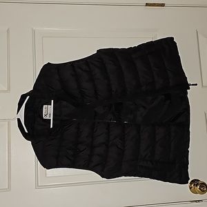 Excelled Black Puffer Vest